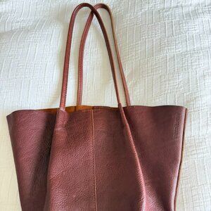 Devan Bucket Tote - Nutmeg / Large